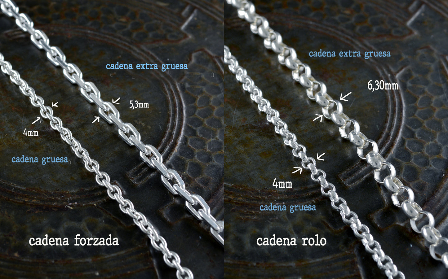 Colgante vikingo de plata maciza Mjolnir para hombre, Hammer Thor con texturas oxidadas, amuleto vikingo - D´Cast
