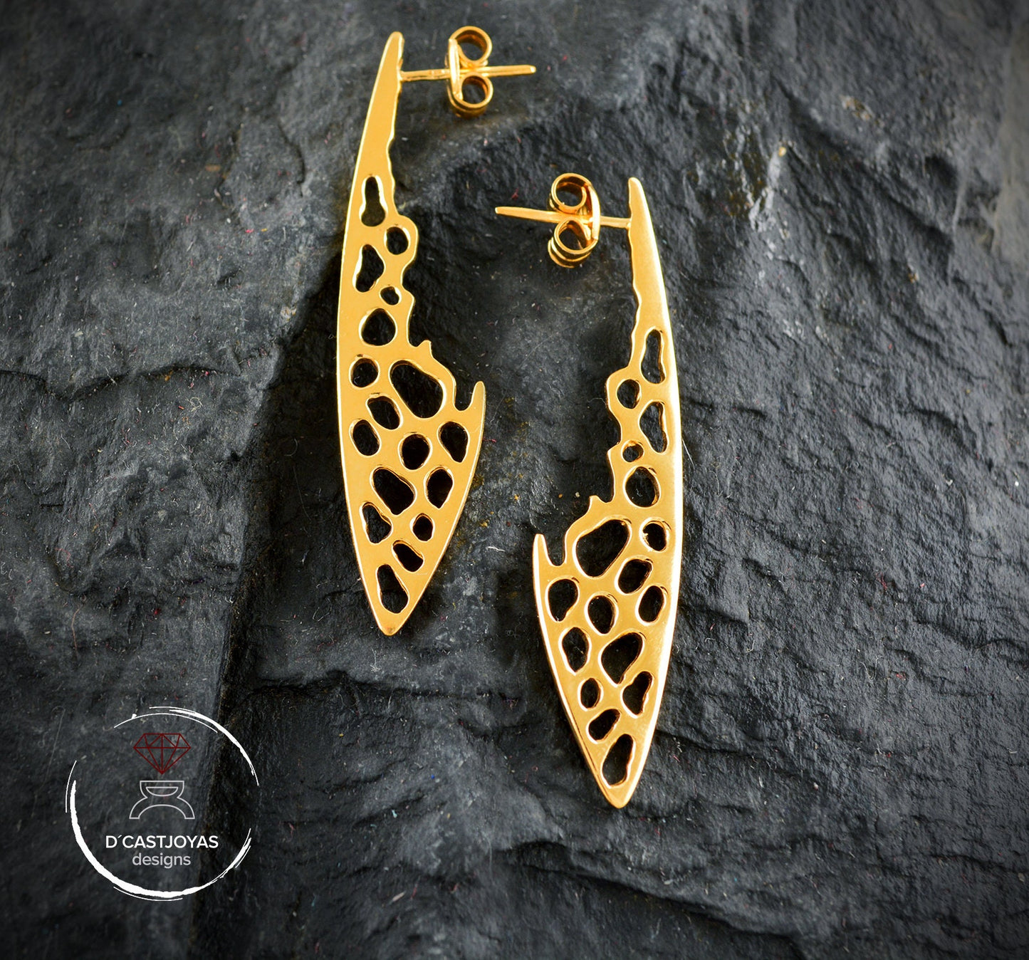 Pendientes largos plata huesos, Pendientes alas de libélula, Pendientes largos de plata 925, Pendientes artesanales, Estilo Boho,