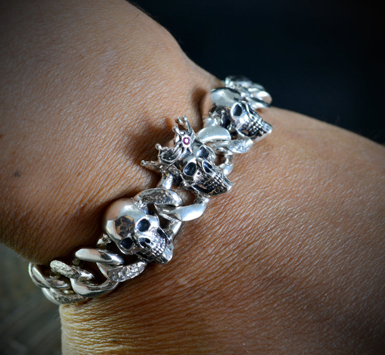 pulseras calavera  💀