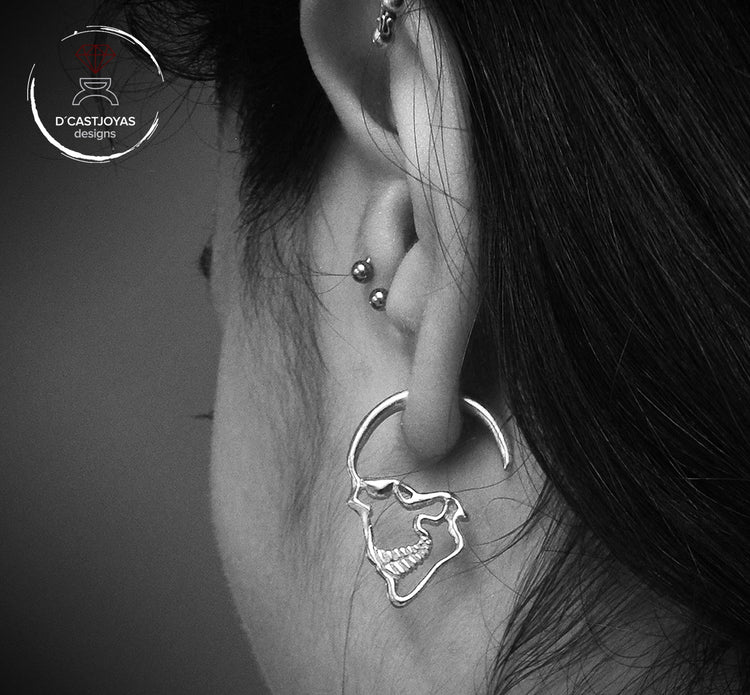 Pendientes de calavera  💀 (Copia)