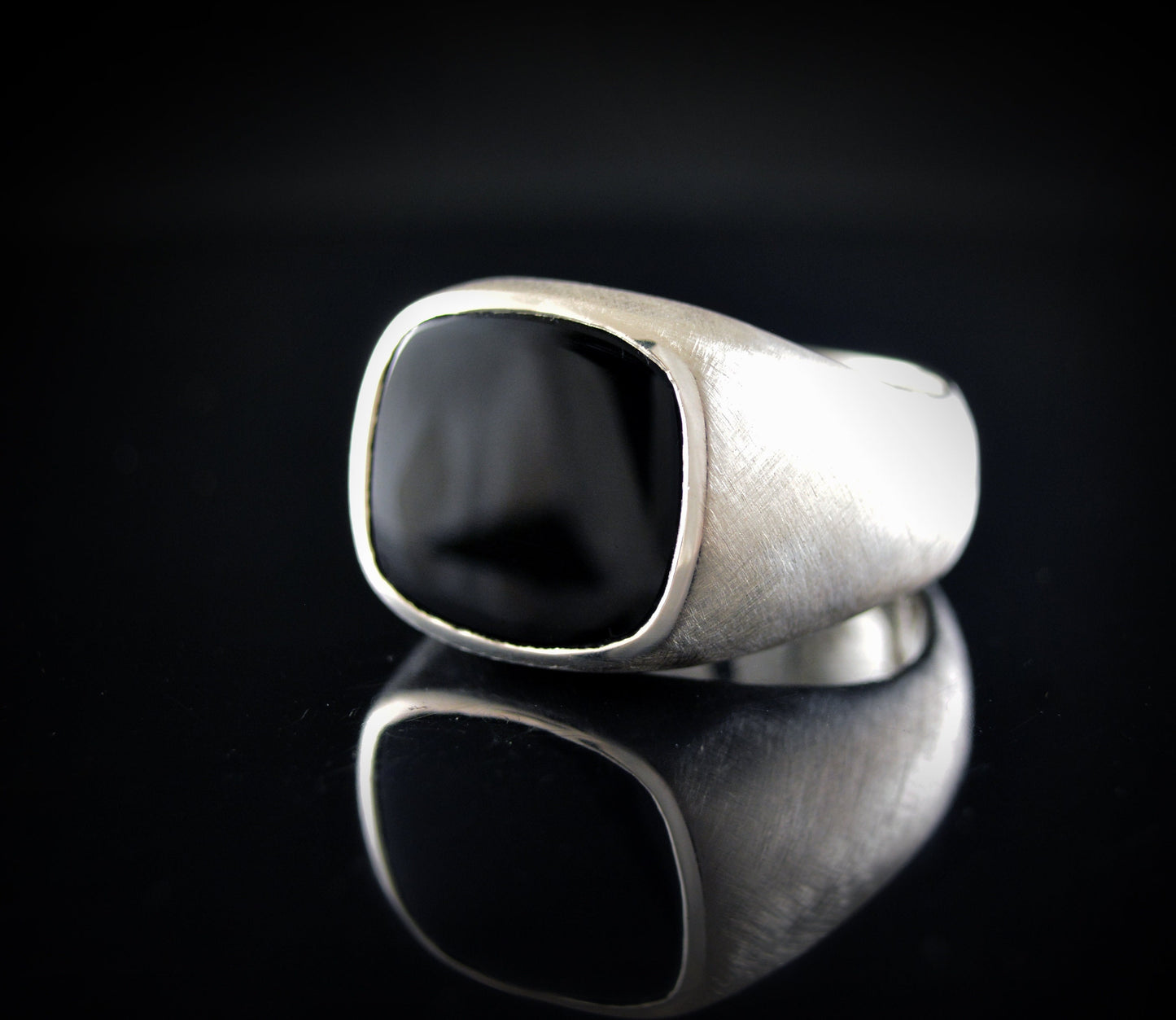Anillo sello con ojo de tigre - D´Cast