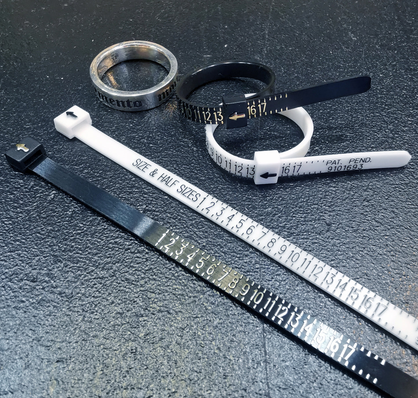 Medidor de tallas de anillo