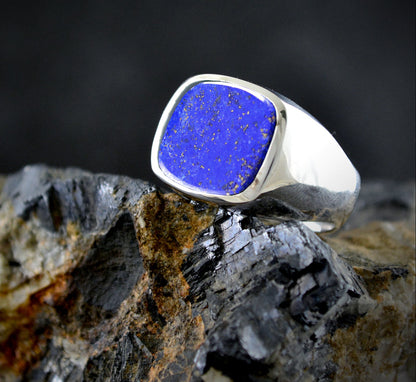 Anillo sello con ojo de tigre - D´Cast