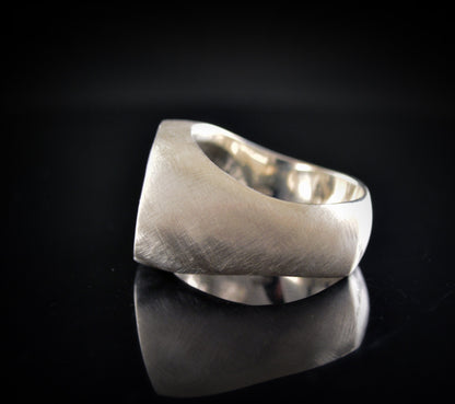 Anillo sello con ojo de tigre - D´Cast
