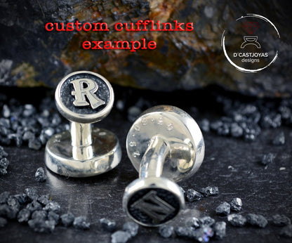 Gemelos plata cuervos de Odín, Gemelos  calavera, regalo para él, joyería vikinga