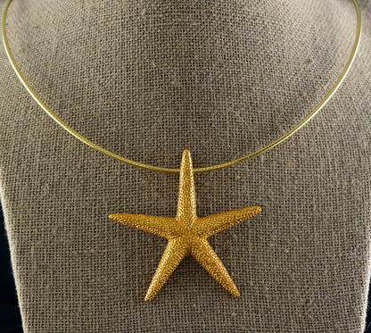 Semi-rigid gold-plated sterling silver mouse tail choker, , Solid sterling silver